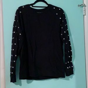 Black long sleeve tee
